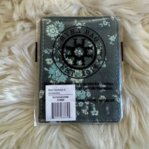NIB Myra Bag Floral Trails Credit Credit Card Holder - Picture 2 of 7